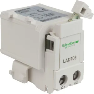 Työvirtalaukaisukela Schneider Electric TeSys - TYÖVIRTALAUKAISIJA TESYS LAD703B 24V AC/DC
