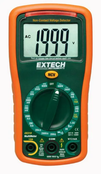 Yleismittari digitaalinen EX310 Extech