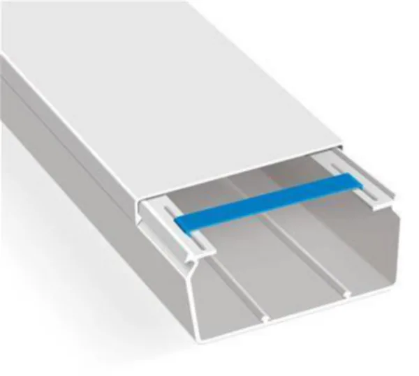 Asennuskanava Mutlusan paketti PVC 100X60X2000 VAL EI TARRAA