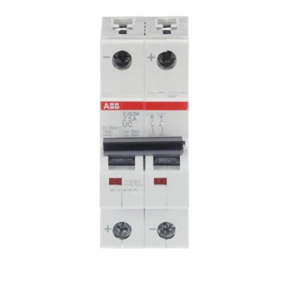 Johdonsuojakatkaisija ABB S200MUC 2-pole Z-char. 5A