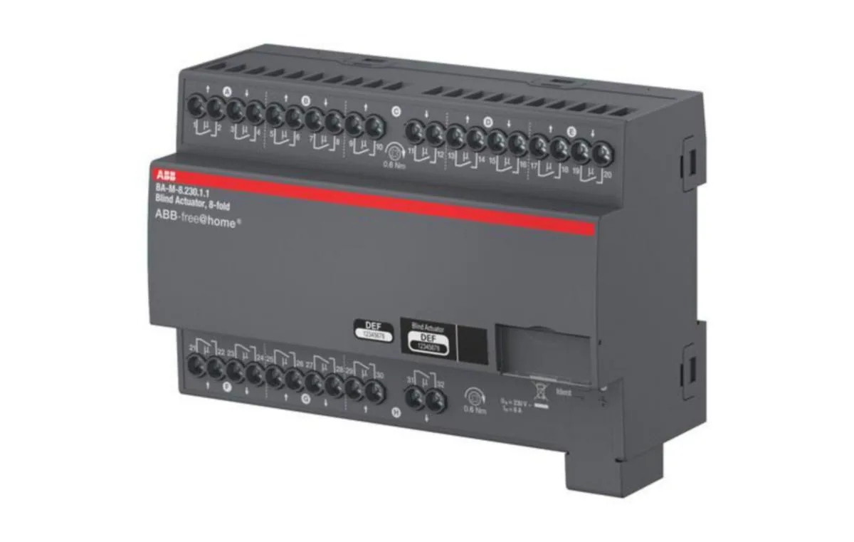 Lähtöyksikkö verho ABB ABB-free@home 8X6A V DIN
