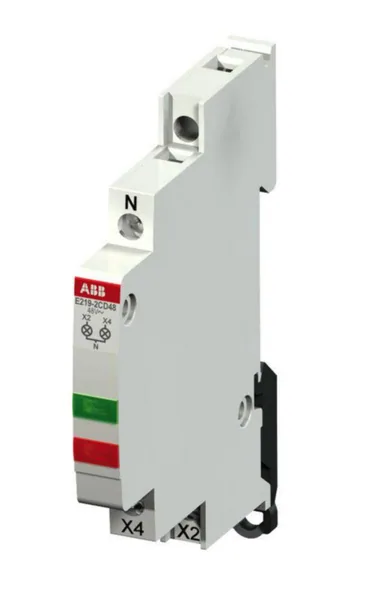 Merkkivalo LED ABB E210 PUNAINEN VIHREÄ