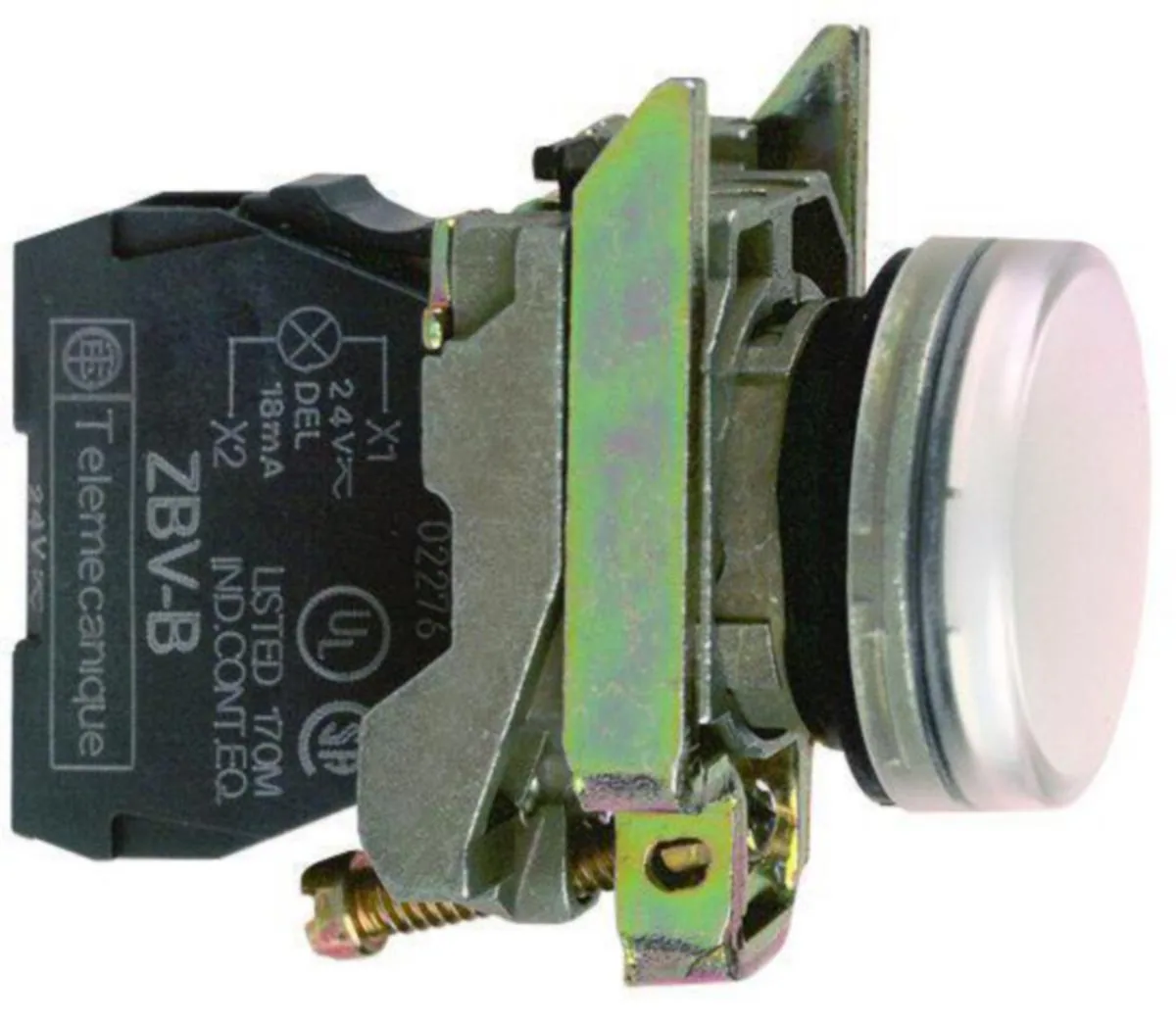 Merkkivalo LED Schneider Electric Harmony XB4 XB4BVM1 230VAC VALKOINEN – valkoinen