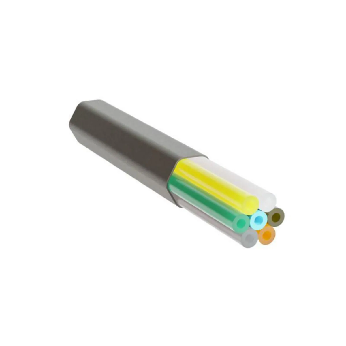 Mikrokanavanippu Hexatronic DB 7X7/3,5MM HARMAA 900M