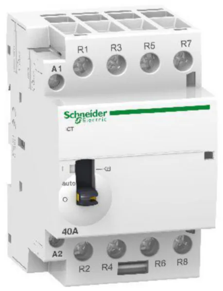 Moduulikontaktori Schneider Electric Acti 9 iCT 1-A-0 63A 4S 230VAC
