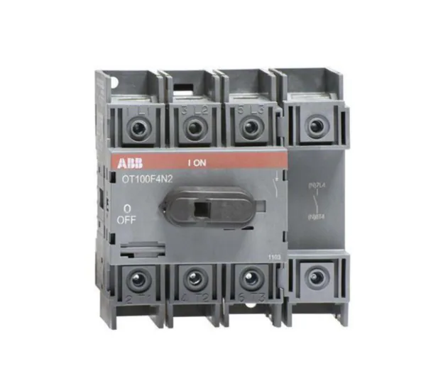 Kuormankytkin vipu ABB 4-napainen OT100F4N2 100A. 4-NAP