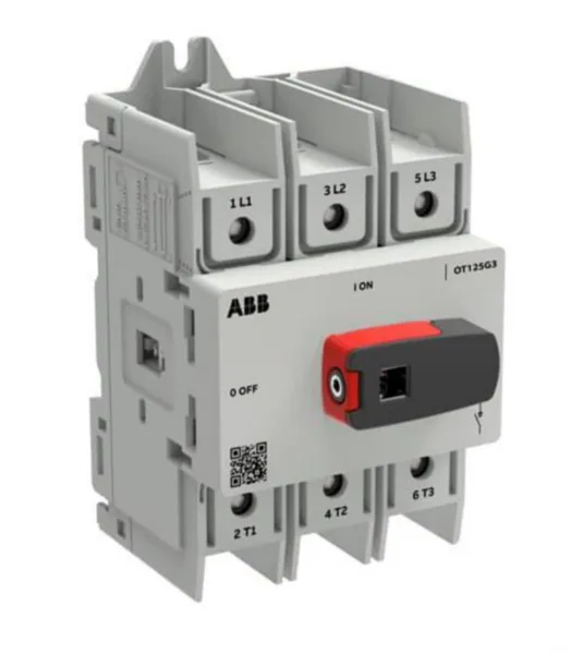 Kuormankytkin vipu ABB Plus 3-napainen 3-NAP. 125A 690V AC-22A