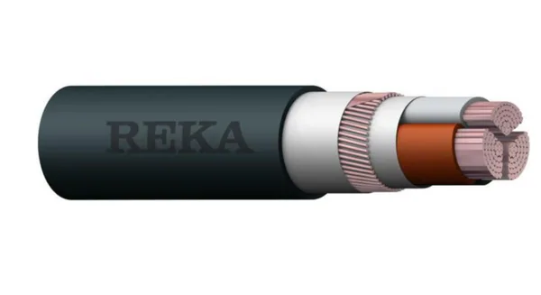 Kuparivoimakaapeli Reka MCMK ECA 3x185/95 K500