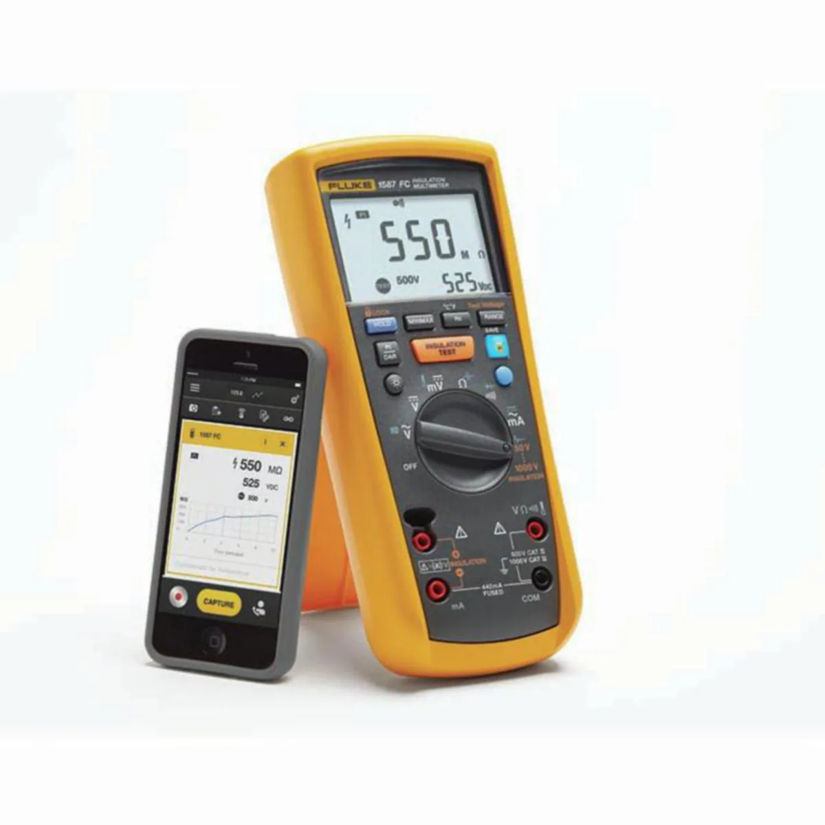 Monimittari EPROD 1587 FC Fluke - MONIMITTARI EPROD FLUKE-1587 FC ERISTYSVAS/YLEIS
