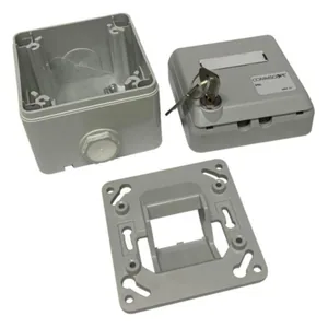 Pintarasia Netconnect IP44  ilman liittimiä - PINTARASIA IP44 2x TWIST/SL NETCONNECT 1711411-1