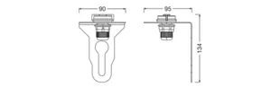 Sähköinen lisätarvike Ledvance Floodlight PFM - SÄHKÖINEN LISÄT.FLOODLIGHT PFM FL FLEX/MAX ZHAGA SOCKET