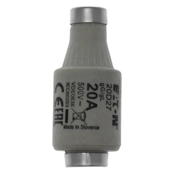 Tulppasulake Eaton Bussmann D2 20A T GL/GG 500VAC E27