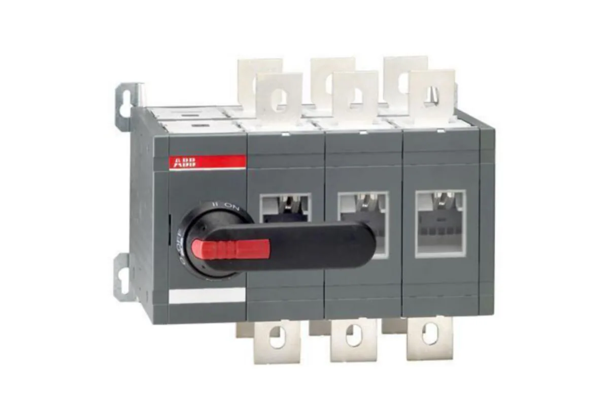 Vaihtokytkin ABB 3-napainen OT800E03CP – musta