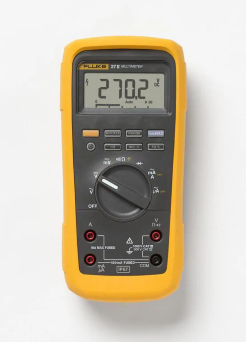 Yleismittarit Fluke 27-II ja 28-II - YLEISMITTARI DIGITAALINEN DMMS FLUKE-27II/EUR TEOLLISUUS