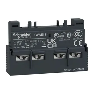 Apukosketin Schneider Electric TeSys GV - APUKOSKETIN TESYS GVAE11 1SU+1AV