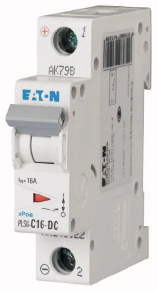 Johdonsuojakatkaisija Eaton Xpole PLS6-C16-DC-MW