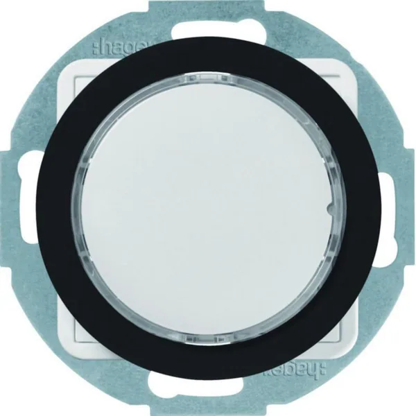 Merkkivalokaluste Hager R.1 white sl 230VAC black