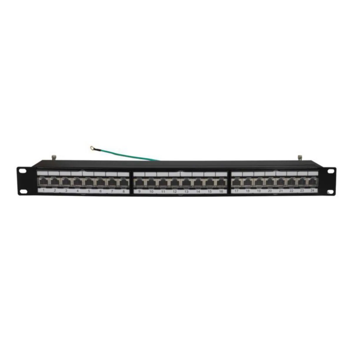 Paneeli-kupari Televes Datacom 19" 1U SIS. 24 RJ45N CAT6A FTP