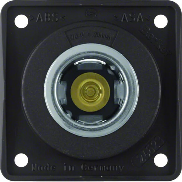 Pistorasia Hager Integro Flow 1AP/20A/12V UKJ brown