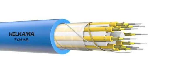 Valokuitukaapeli Helkama Bica Oy FXMMS HF sisä Eca VALOKUITUKAAP-HF 2OM3T (2MM