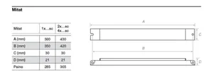 Elektroninen liitäntälaite Helvar Components - ELEKTRON. LIITÄNTÄLAITE HELVAR EL4X14SC
