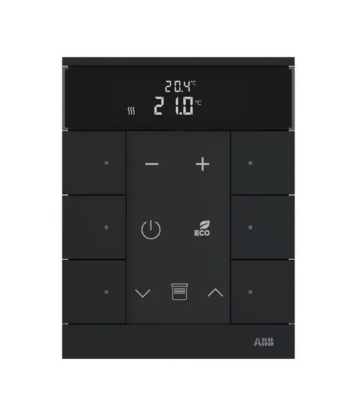 Huonetermostaatti ABB-free@home ABB FREEHOME 6-OS T MUS