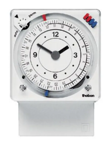 Kellokytkin analoginen Theben SUL 289 H