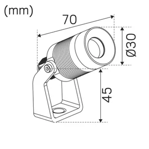 Kohdevalaisin ulko Hide-a-lite Spotlight Garden LED - VALONHEITIN HIDE A LITE SPOTLIGHT GARDEN