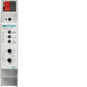 Liitäntäportti Hager KNX ETS - LIITÄNTÄPORTTI KNX KNX ETS TYFS121 IP/KNX SECURE 1M DIN