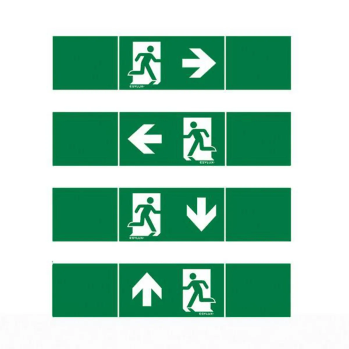 Mekaaninen lisätarvike ESYLUX SLA 14 SYMBOL SET 2
