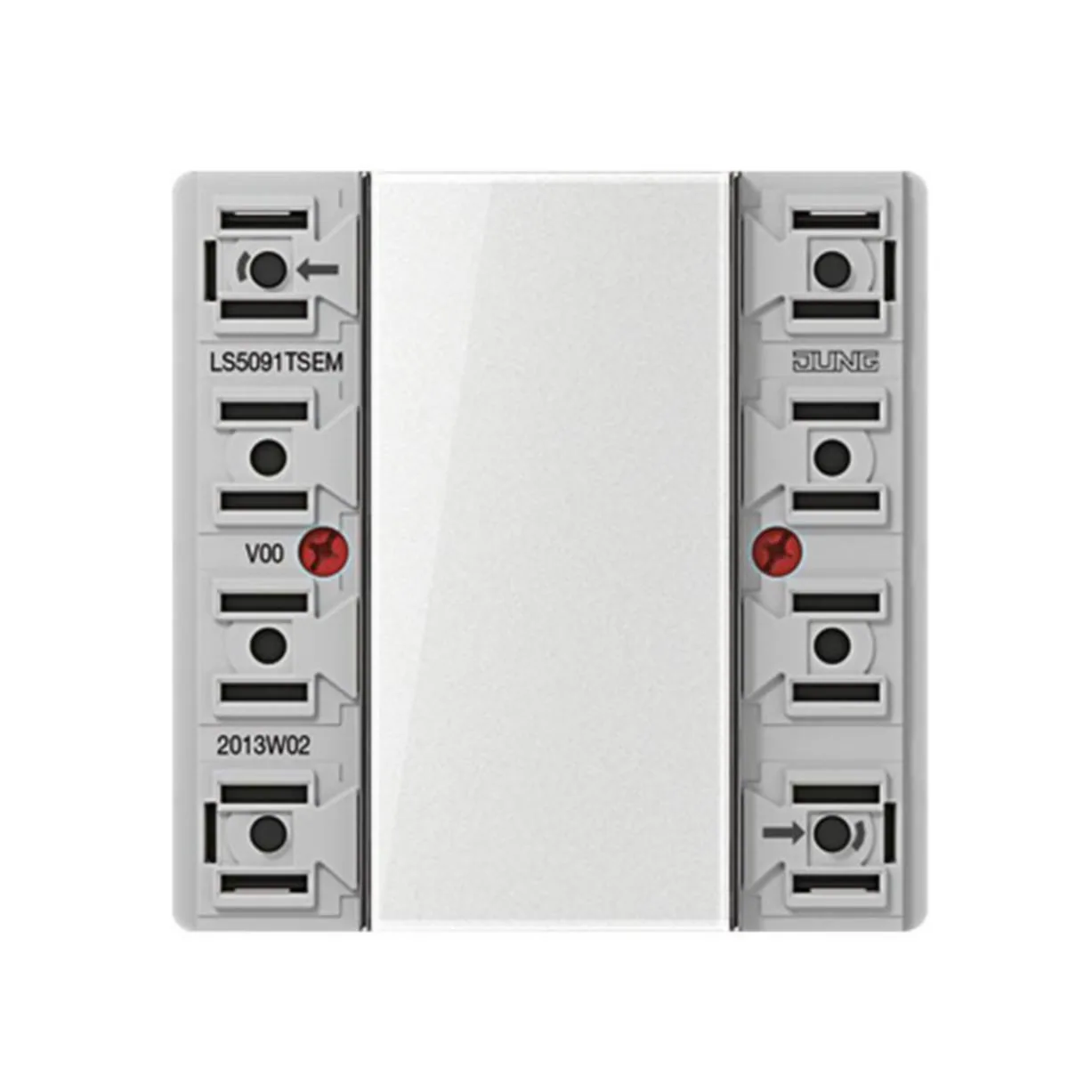 Painike KNX Ensto Jung F50 LISÄPAINIKE 4-KAN/8-TOIM – valkoinen