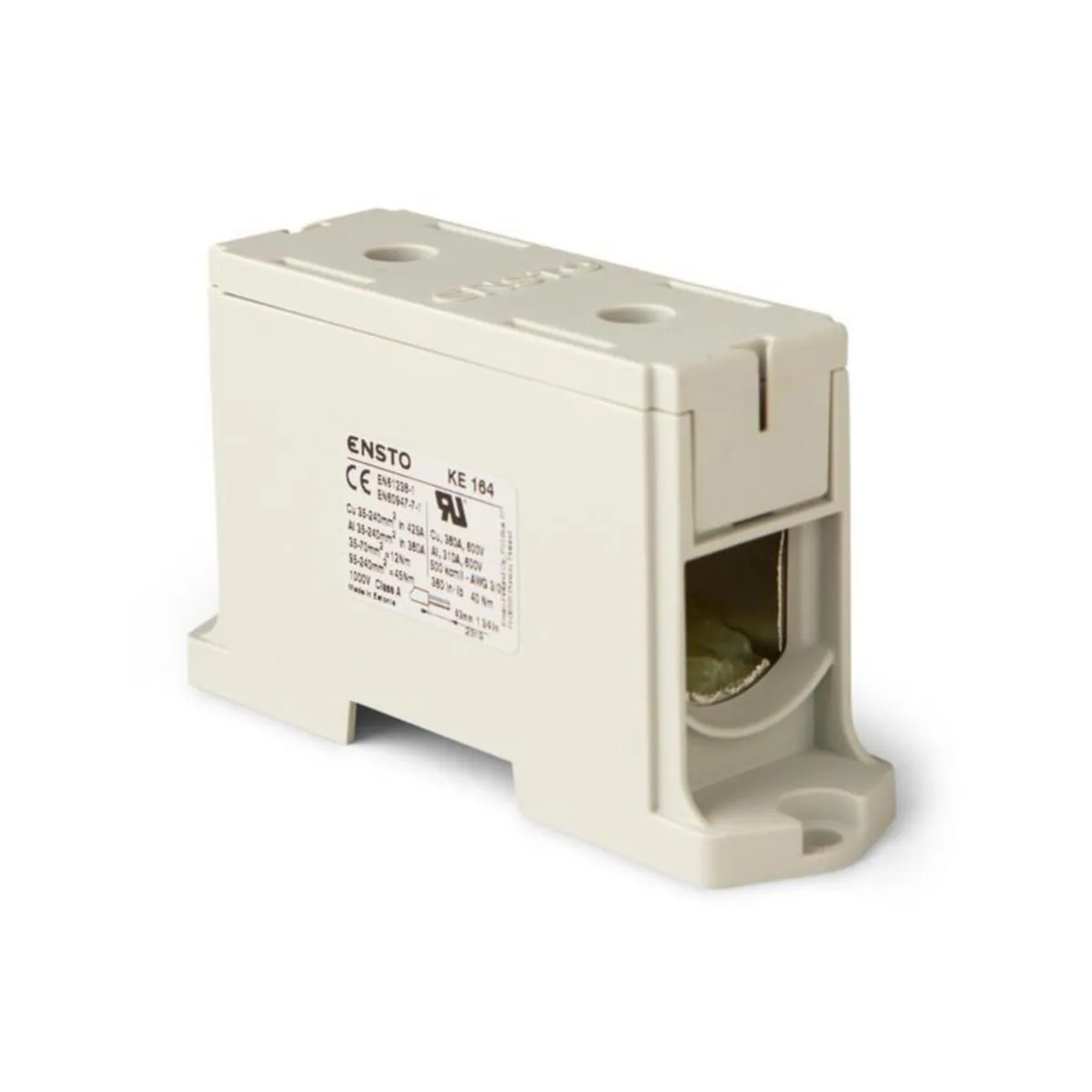Riviliitin Ensto Clampo Pro KE164 35-240 AL/CU 1000V HAR – harmaa