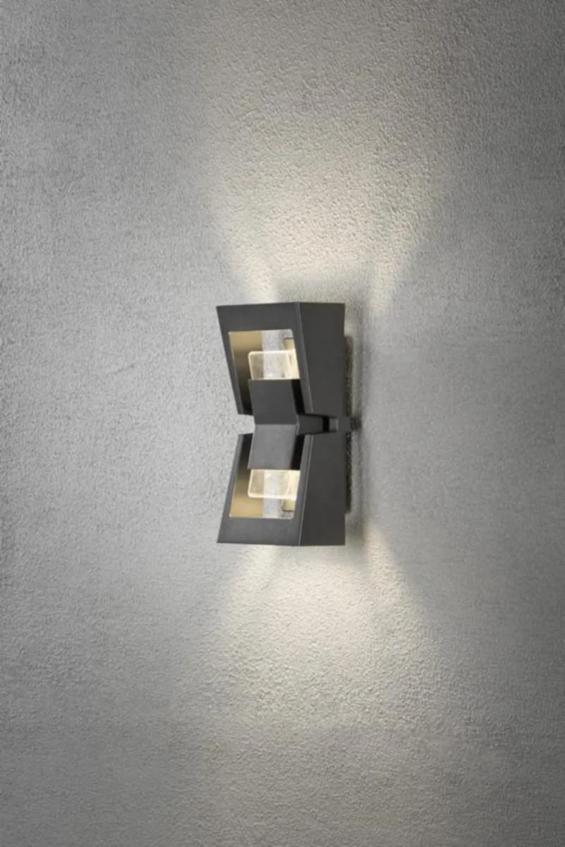 Seinävalaisin ulko Konstsmide Potenza 7971-370 IP54 2X4W ANT – 3000
