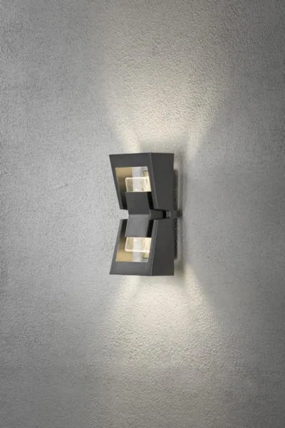 Seinävalaisin ulko Konstsmide Potenza 7971-370 IP54 2X4W ANT