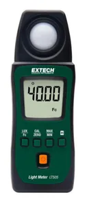 Valaistusvoimakkuusmittari LT505 Extech - VALAISTUSVOIMAKKUUSMITT EXTECH LUX-MITTARI 400.000 LUX