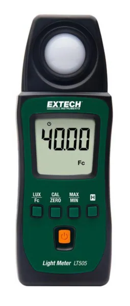 Valaistusvoimakkuusmittari LT505 Extech