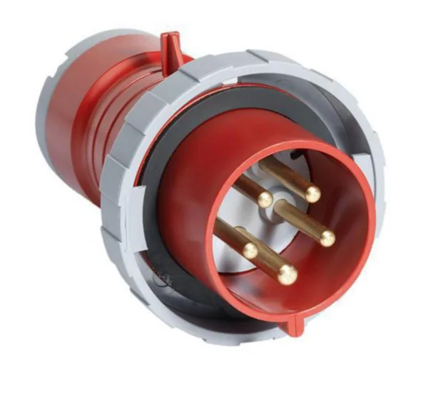 Voimapistotulppa Amphenol Tough & Safe 6H, 32A, IP67/IP69, 3P+N+E