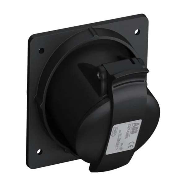 Kojepistorasia Amphenol Easy & Safe Black 6h, 32A, IP44, 2P+E
