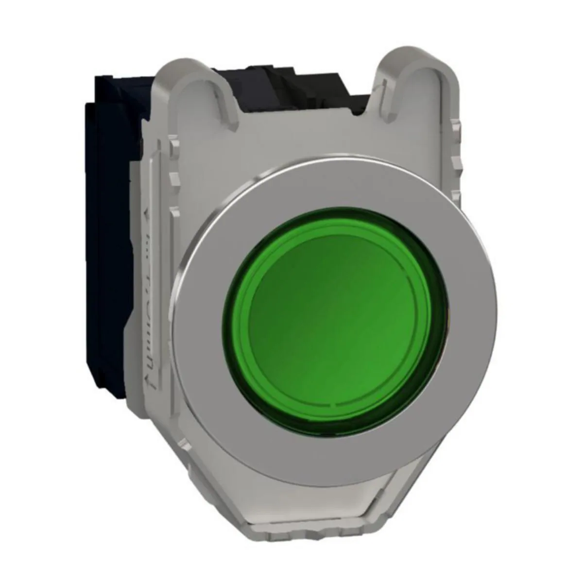 Kumisuojuspainike Schneider Electric Harmony XB4FW33M5 VIHR TASO 230V – vihreä