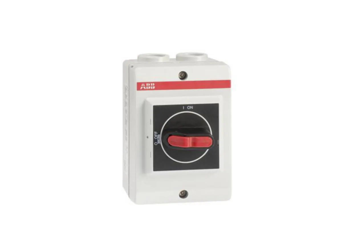 Kuormankytkin koteloitu ABB 3-NAP. 16A 690V AC-22A – musta