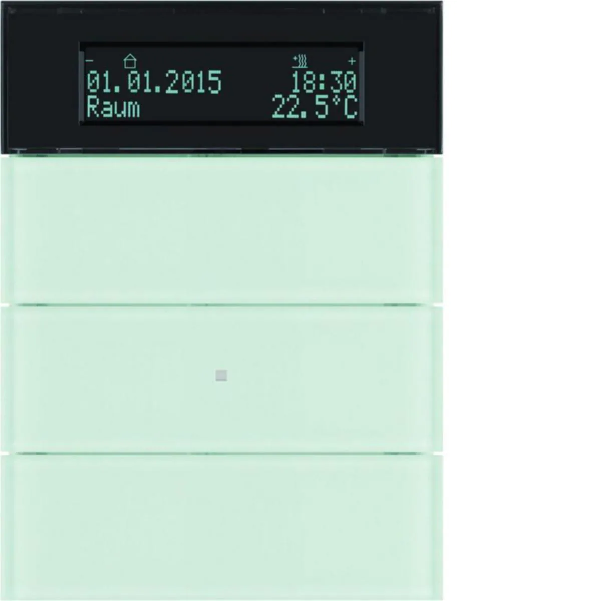 Painike KNX Hager B.IQ 3OS. TERM. LASI VAL – valkoinen