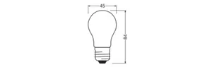 Pienkupulamppu Ledvance Value Classic - PIENKUPULAMPPU VALUE CLASSIC CLP 5,9W/827 806LM E27 FR
