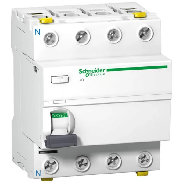 Vikavirtasuojakytkin Schneider Electric Acti 9 A9Z21491 IID 4P 100A 30MA A