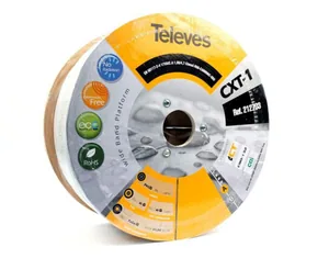 Antennikaapeli Finnsat Televes T2127 sisä - ANTENNIKAAPELI FINNSAT T2127 12,8 DB /400 MHZ K250