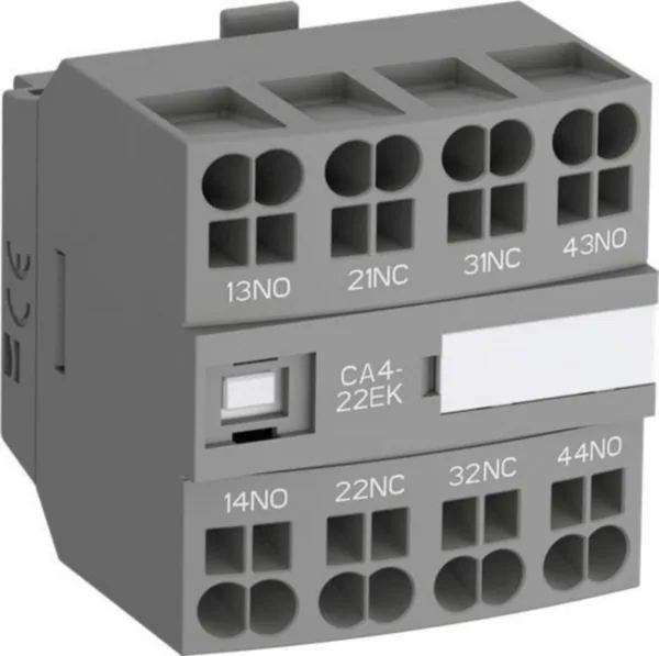 Apukosketin ABB CA4 CA4-22MK 2S+2A. PÄÄLLE