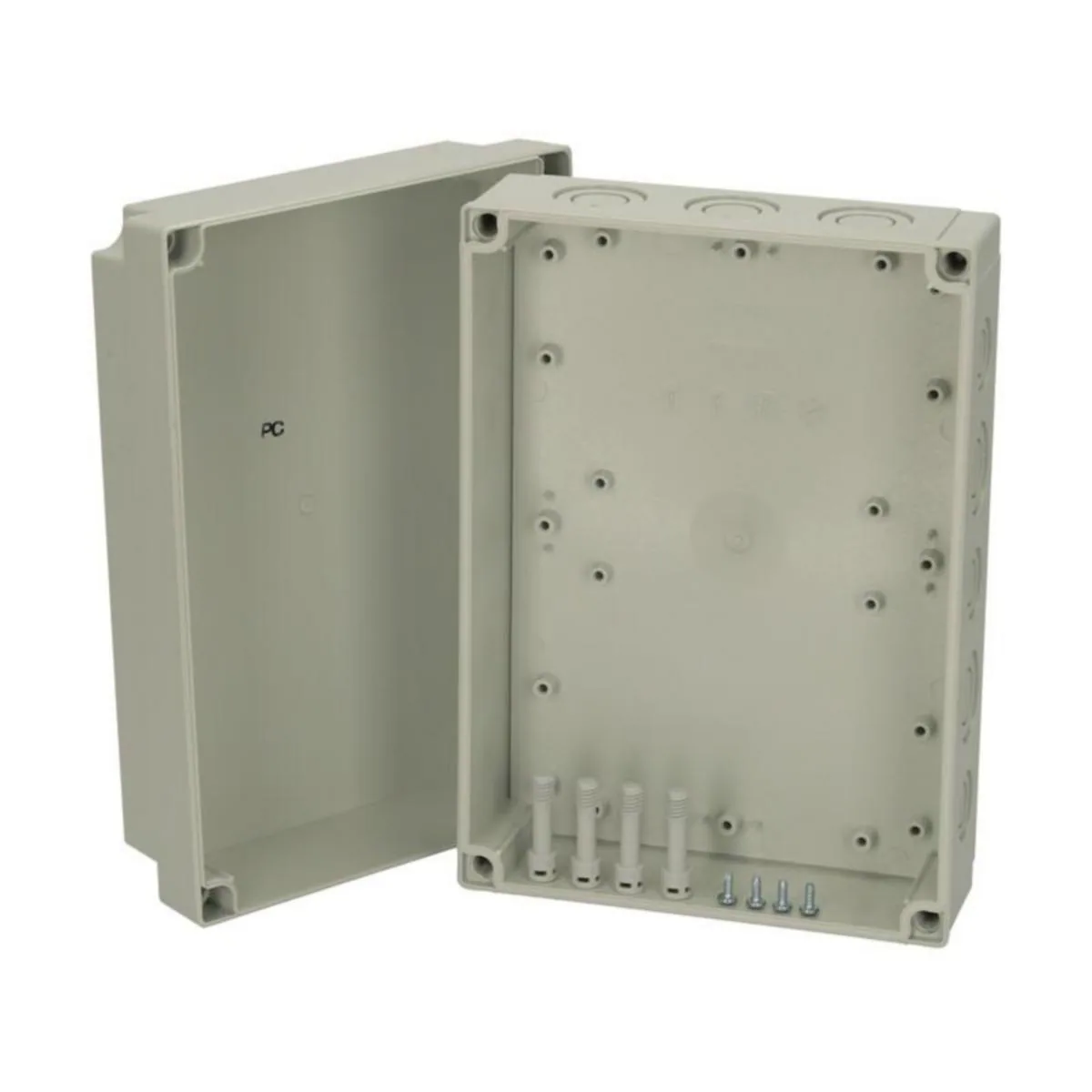 Asennuskotelo PCM Fibox MNX 255x180 200/100 G 225x180x100