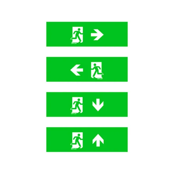 Mekaaninen lisätarvike ESYLUX SLX 14 Flat symbol set 1 (repl
