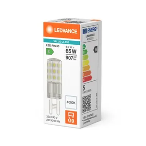Pienoislamppu Ledvance Performance Special PIN - PIENOISLAMPPU LEDVANCE PIN 4,9W/840 907LM G9 CL
