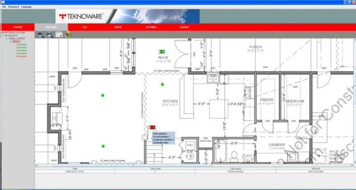 Signaalinsiirtolaite Teknoware - SIGNAALINSIIRTOLAITE TST6601 BACNET-LIITYNTÄ