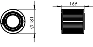 Suodatin Allaway - HIENOSUODATIN ALLAWAY A/C-SRJ DV30 COMBO M1000 10819